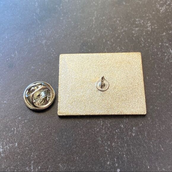 You’re too close Black/ Silver Enamel Pin/ Brooch - Picture 5 of 6